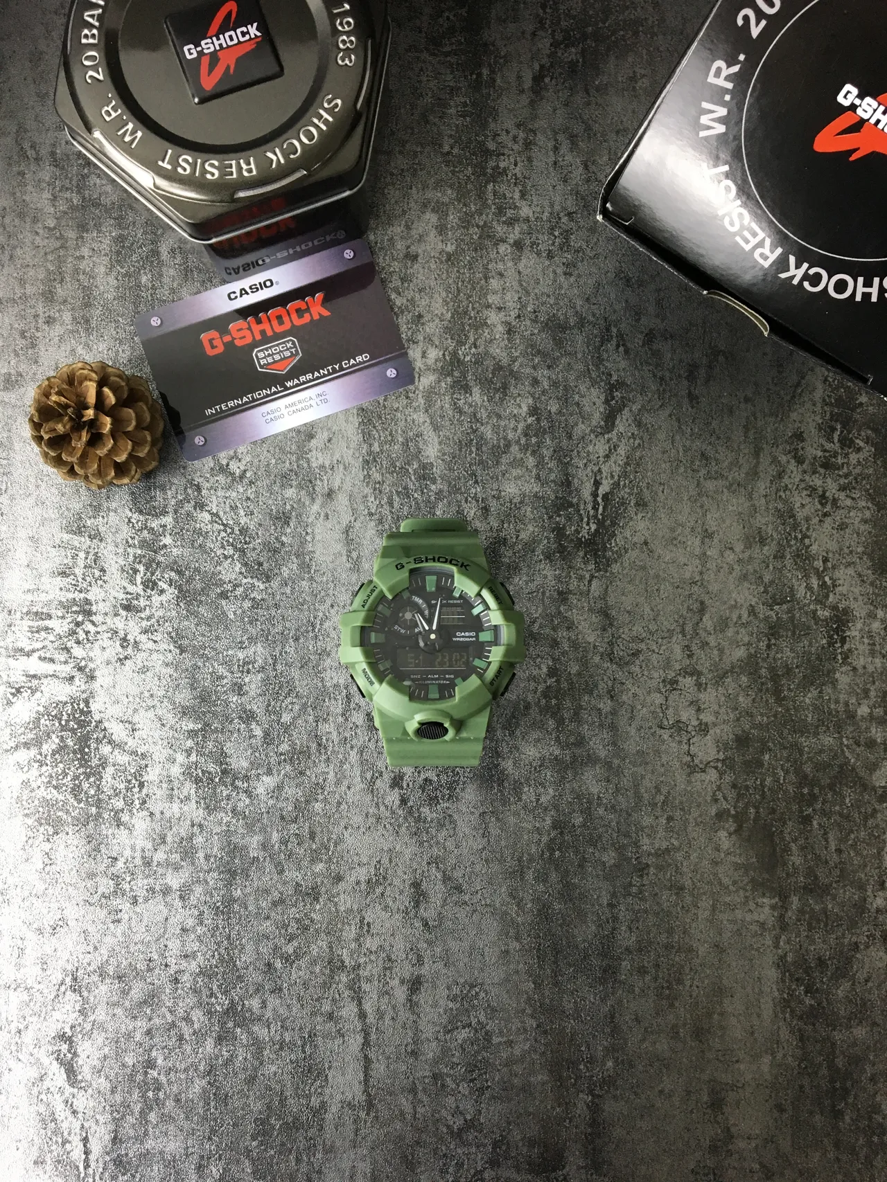Casio G-Shock GA-100 Vert Olive Montre Sportive 2