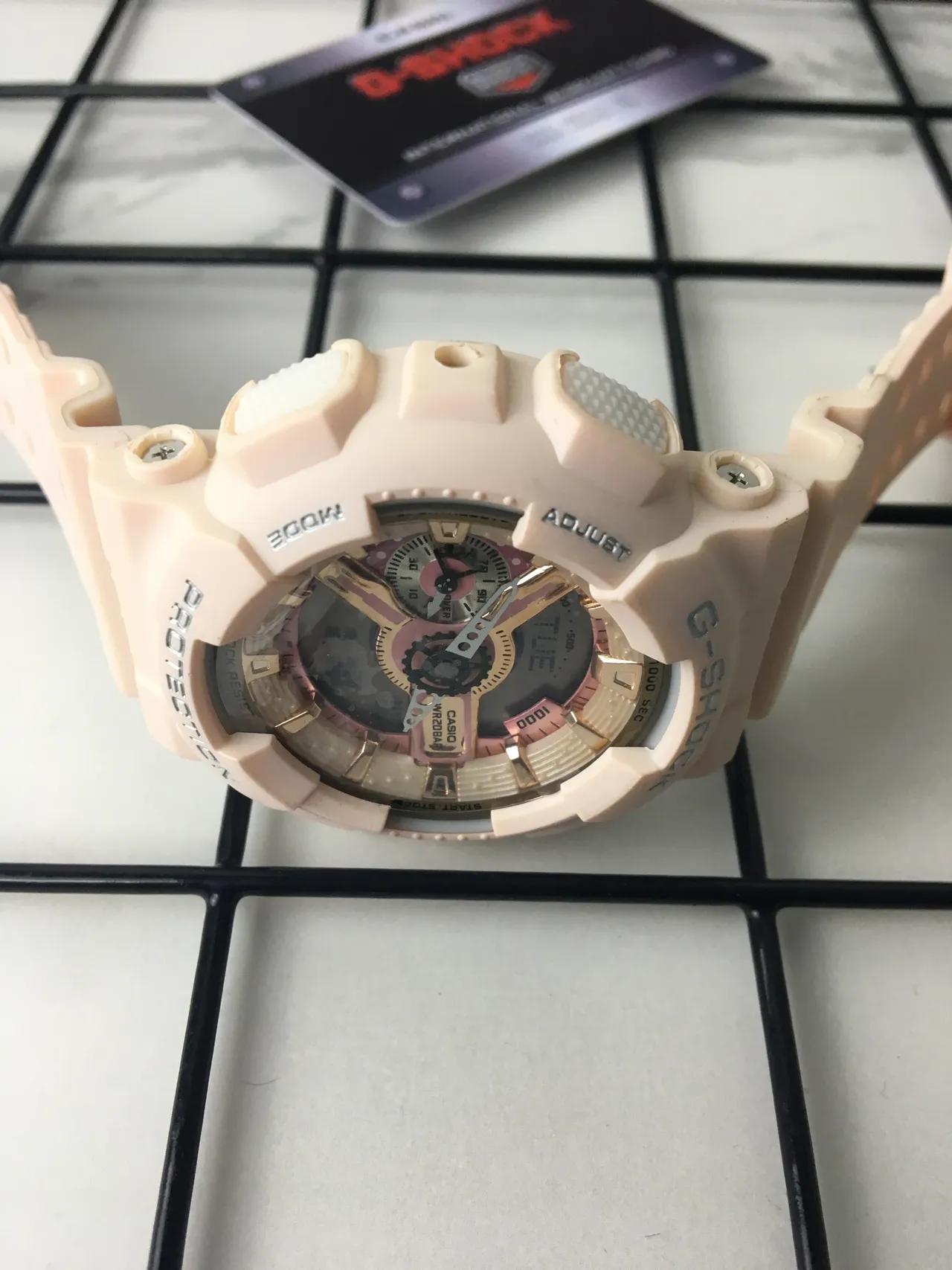 Casio G-Shock GA-110 Rose pastel beige montre de sport 5