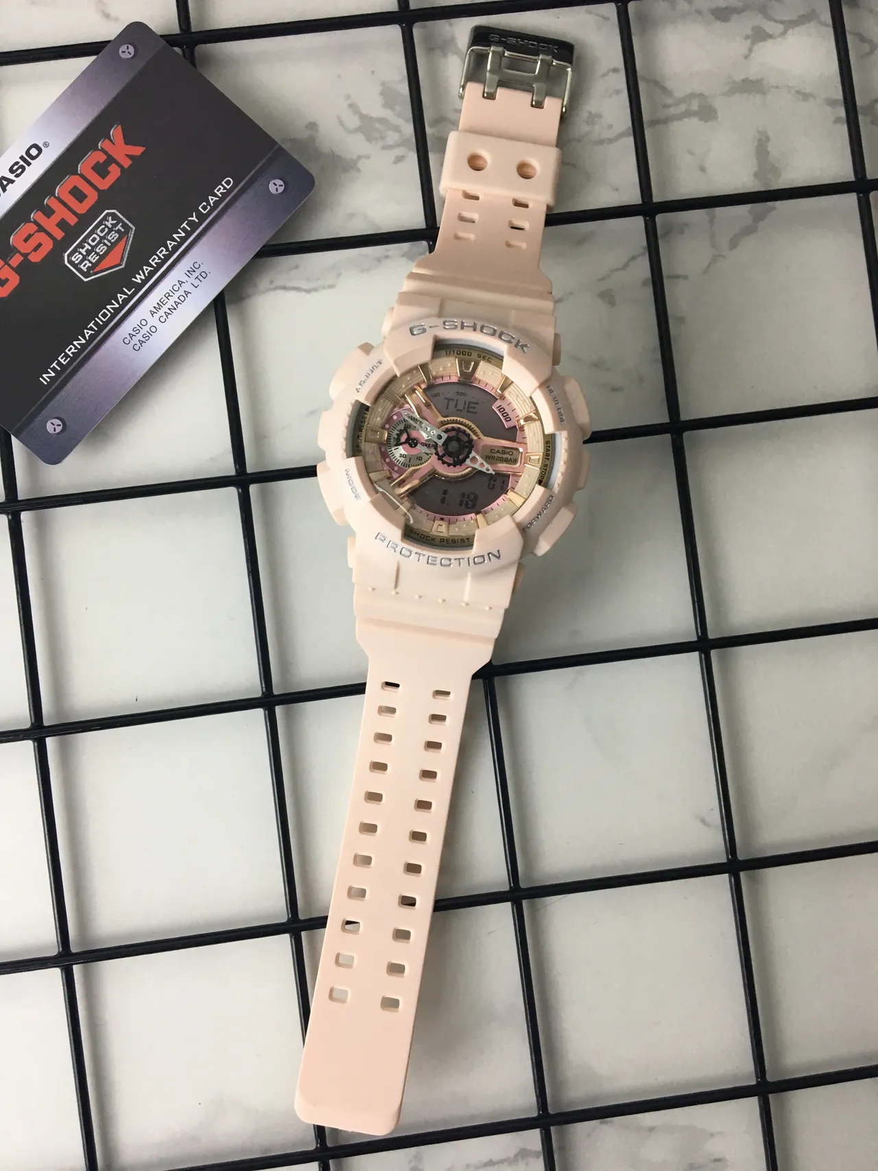 Casio G-Shock GA-110 Rose pastel beige montre de sport 6
