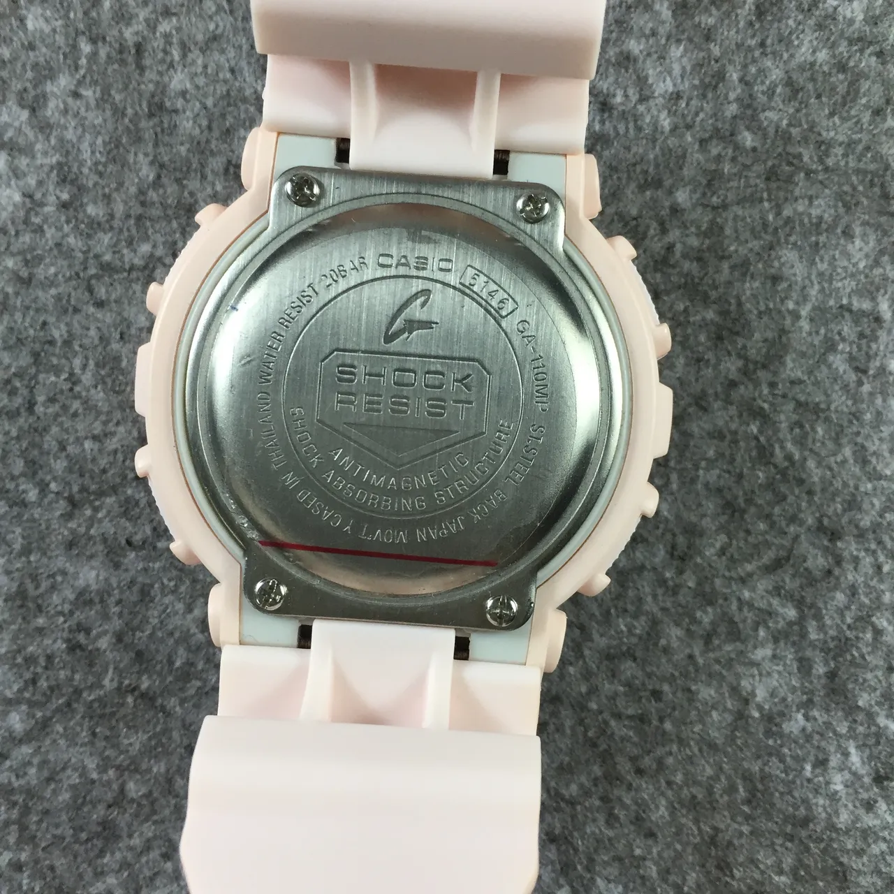 Casio G-Shock GA-110 Rose pastel beige montre de sport 9