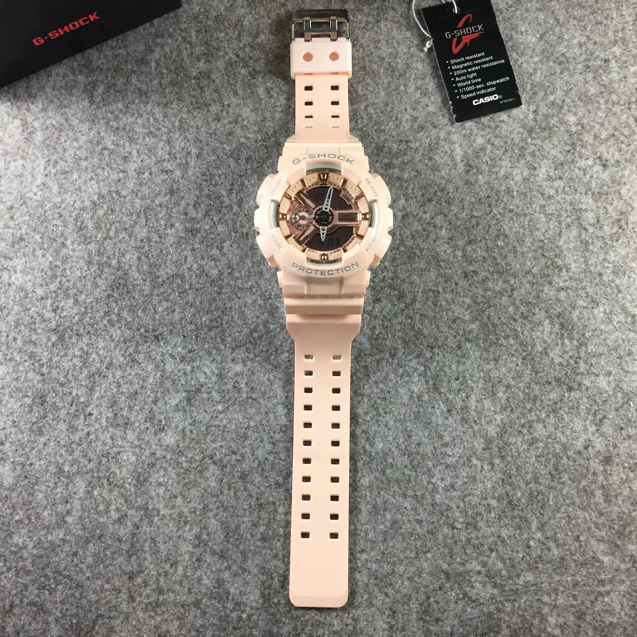 Casio G-Shock GA-110 Rose pastel beige montre de sport 12