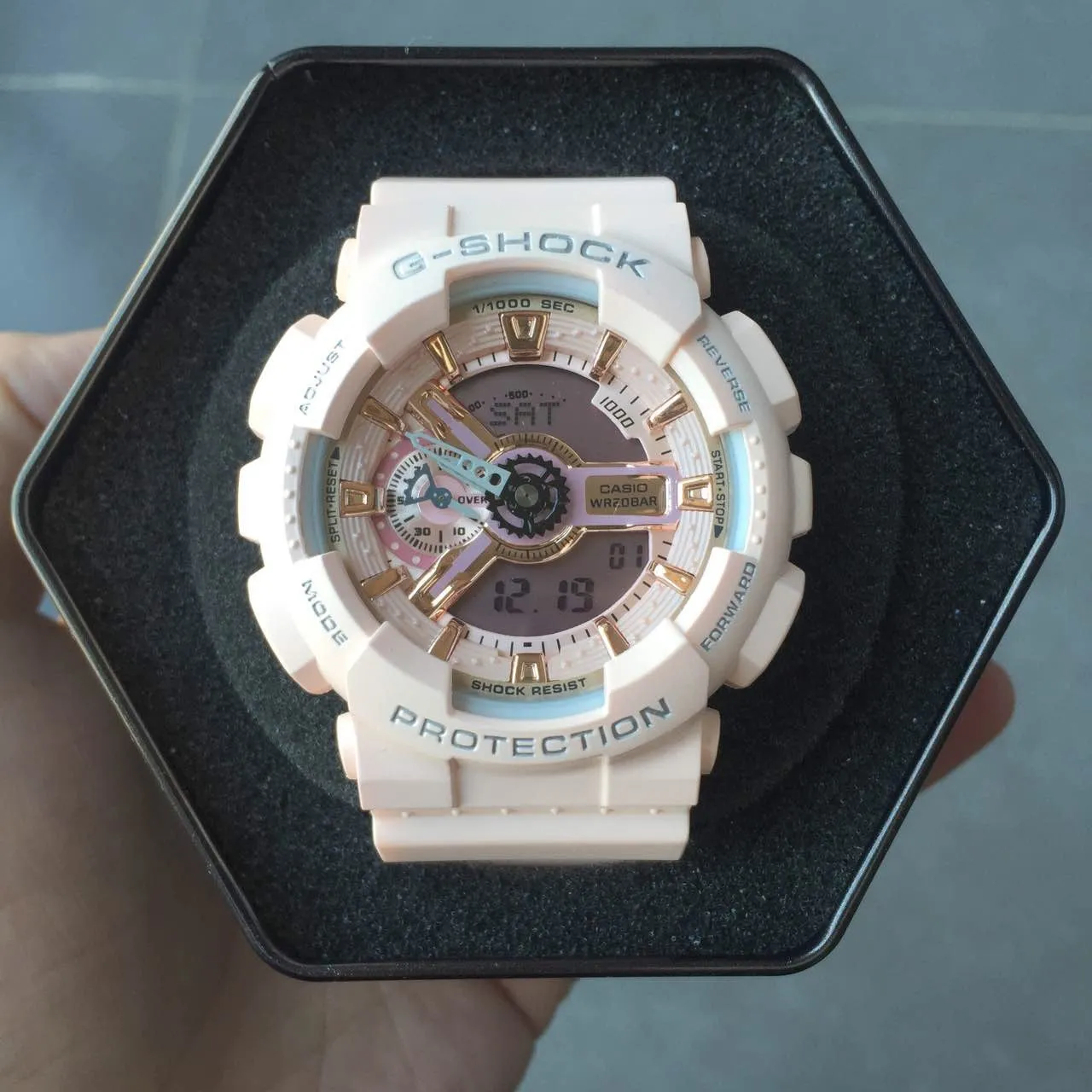 Casio G-Shock GA-110 Rose pastel beige montre de sport 14