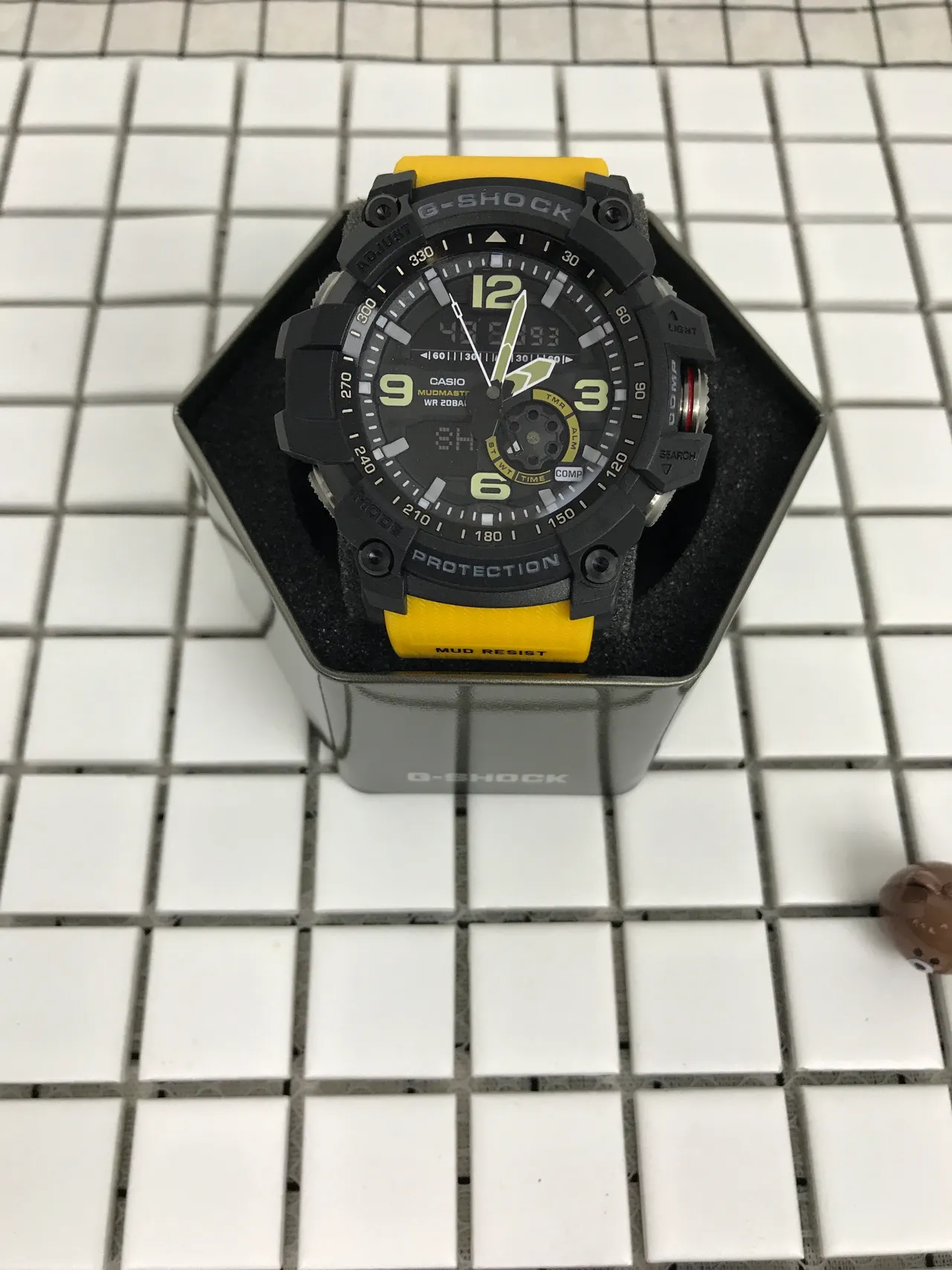 Casio G-Shock Mudmaster Black and Yellow Sports Watch 7