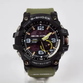 Casio G-Shock Mudmaster Olive Green Rugged Sports Watch