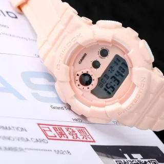 Casio G-SHOCK Rosa Blanco Estructura Robusta de Resina Pantalla Digital LCD Reloj de Cuarzo