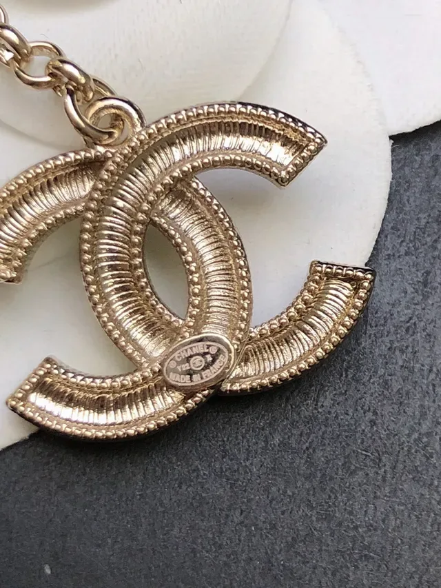 Chanel Multicolor Enamel Interlocking CC Dangling Chain Earrings 7