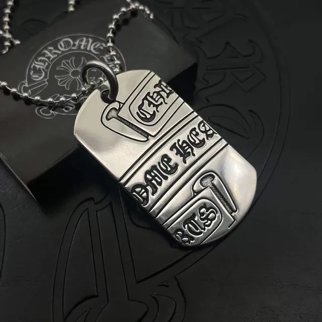 Chrome Hearts plaque de chien pendentif collier 5