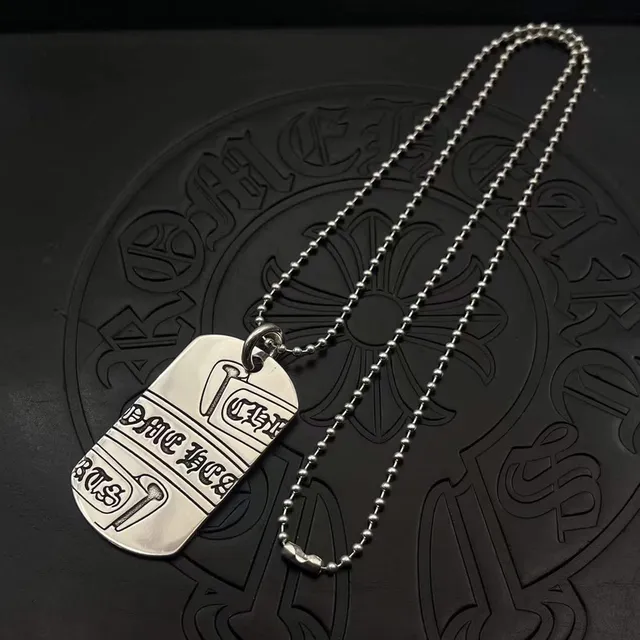 Chrome Hearts plaque de chien pendentif collier 6