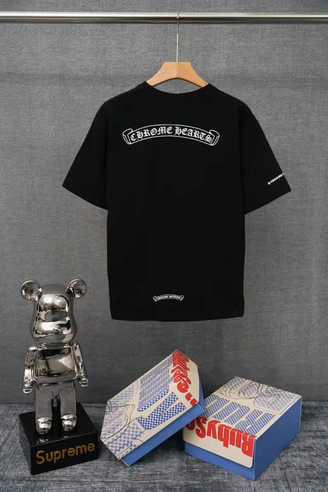 Chrome Hearts Pocket Tee White Embroidered T-Shirt 2