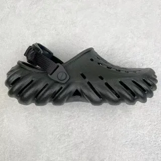 Crocs Echo Clog Black Molded Foam Clog
