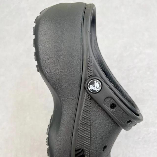 Crocs Echo Clog noir plateforme Clog 5