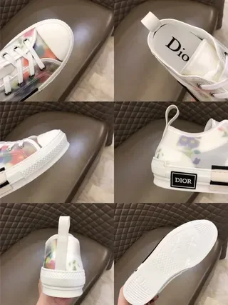 Dior B23 Floral-Print Mesh Lifestyle Sneakers 3