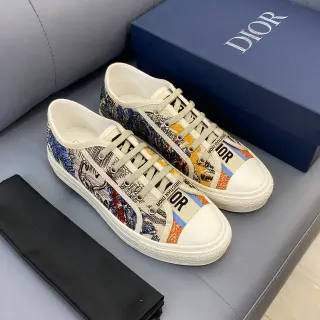 Dior B23 Multicolor Graphic Print Lifestyle Sneakers