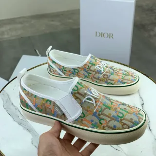 Dior B23 Oblique Jacquard Slip-On Lifestyle Sneakers