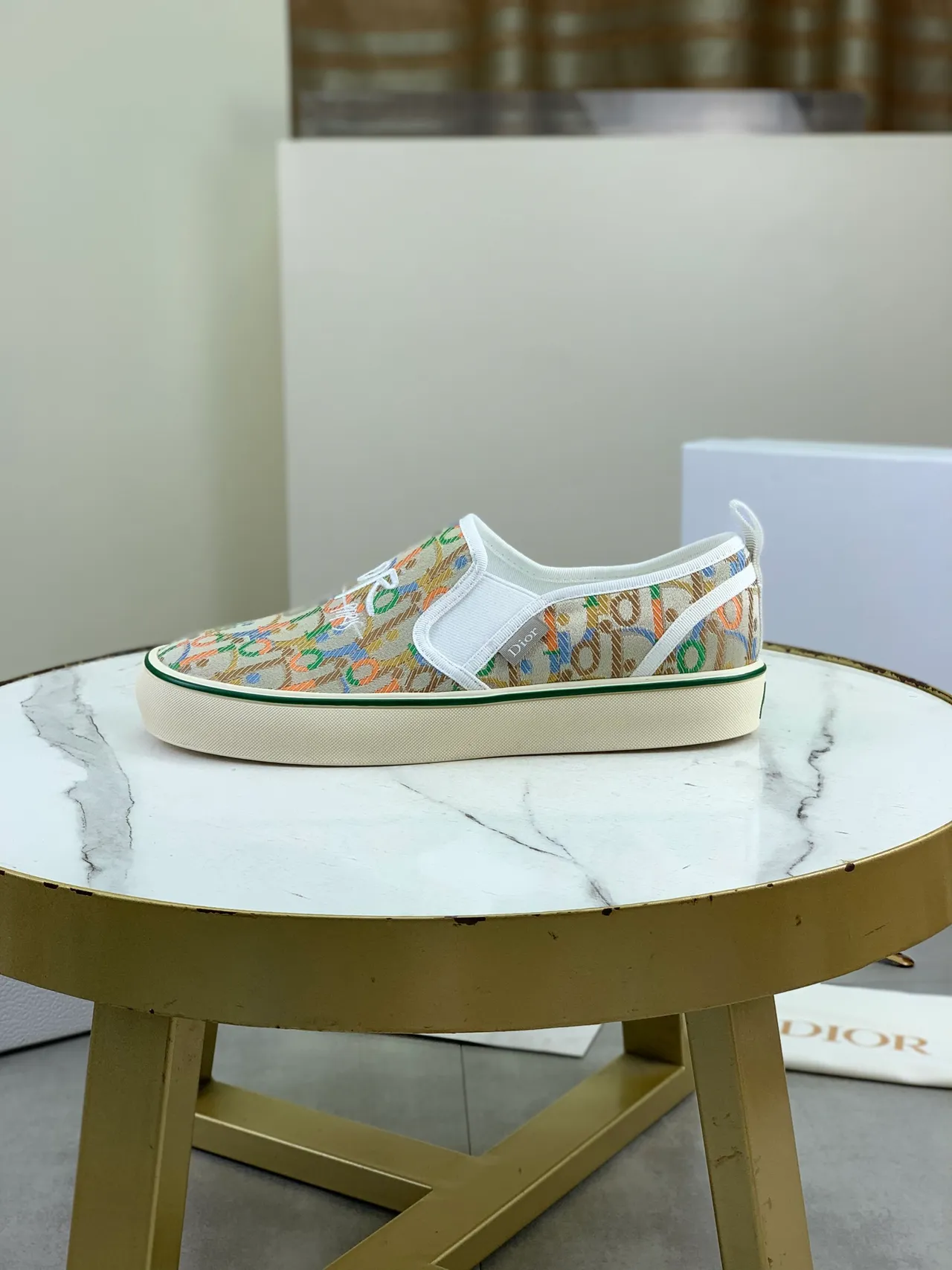 Dior B23 Oblique Jacquard Slip-On Lifestyle Sneakers 5