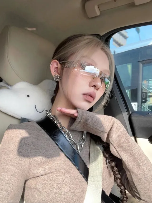 Dior Green Silver Metal-Frame Crystal-Embellished Sunglasses 3