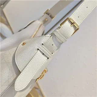 Dior Saddle Black Quilted Cannage Underarm Bag 7