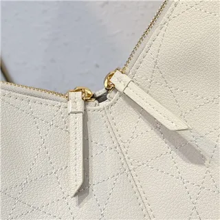 Dior Saddle Black Quilted Cannage Underarm Bag 9