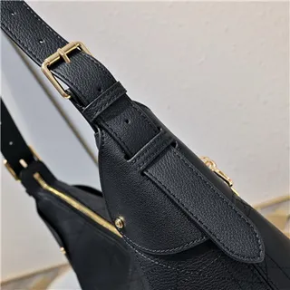 Dior Saddle Black Quilted Cannage Underarm Bag 16