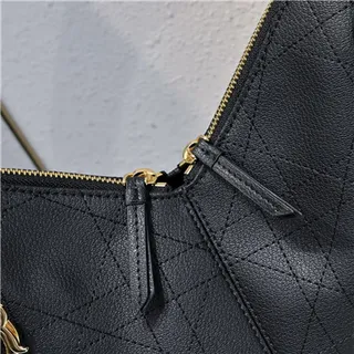 Dior Saddle Black Quilted Cannage Underarm Bag 17