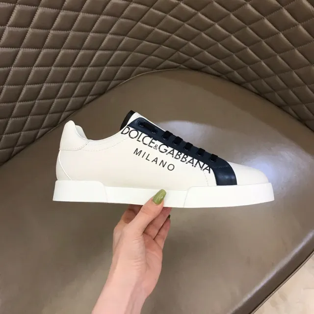 Dolce & Gabbana Portofino sneakers lifestyle blanc marine logo 2