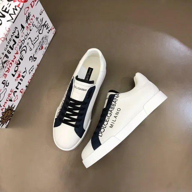 Dolce & Gabbana Portofino sneakers lifestyle blanc marine logo 7