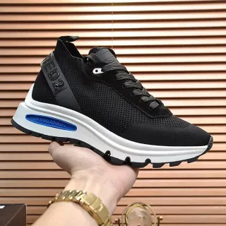 Dsquared2 ICON Black and White Chunky Sneakers