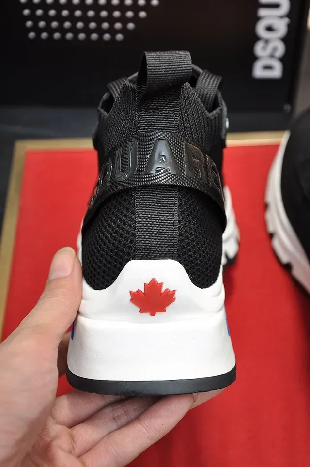 Dsquared2 ICON Black and White Chunky Sneakers 2