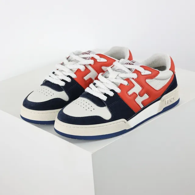 Fendi FF Sneaker rouge marine blanc lifestyle sneakers 2