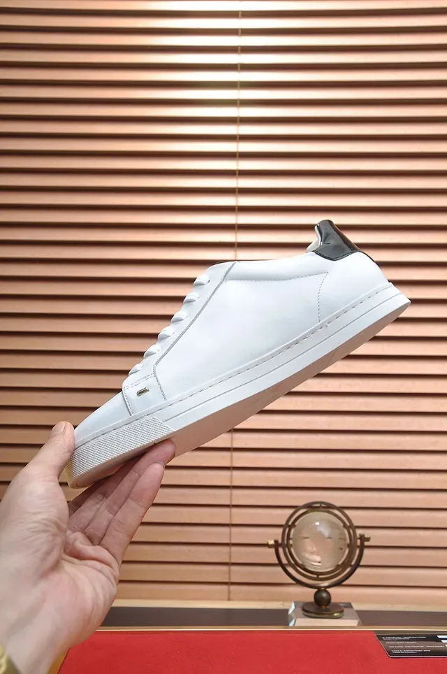 Fendi FF Stripe blanc et rouge noir chaussures lifestyle 5