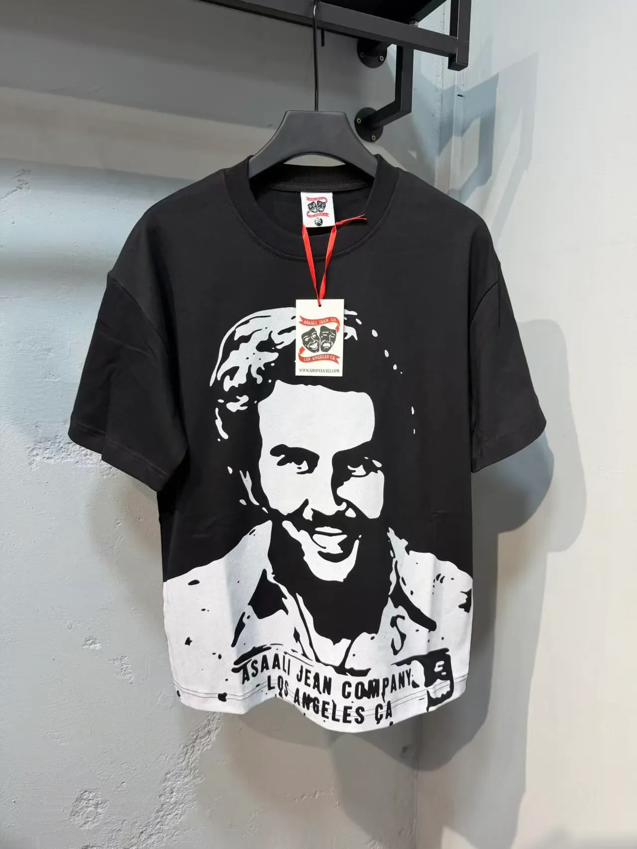 ASAALI JEAN COMPANY Graphic Print Oversized T-Shirt 5