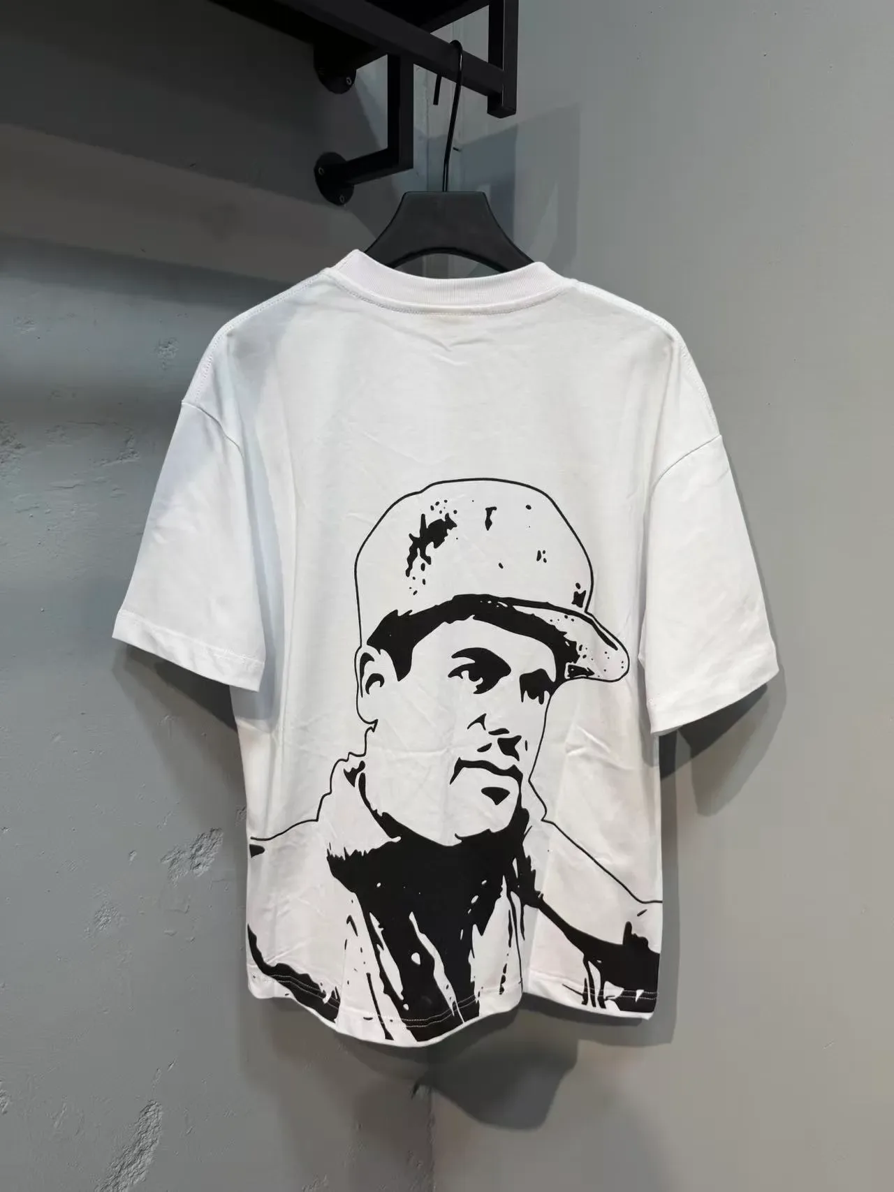 ASAALI JEAN COMPANY Graphic Print Oversized T-Shirt 7