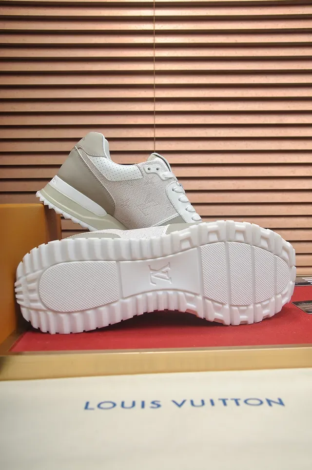 Beige and White Layered Upper Lifestyle Sneaker 4