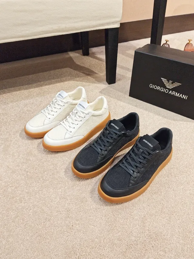 Black and Gum Rubber Sole Lifestyle Sneaker 2