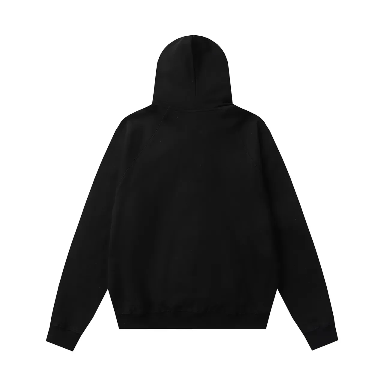 Black Gold Oversized Fit Raglan Sleeves Hoodie 3