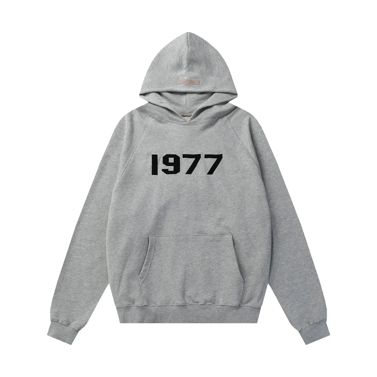Black Gold Oversized Fit Raglan Sleeves Hoodie 10