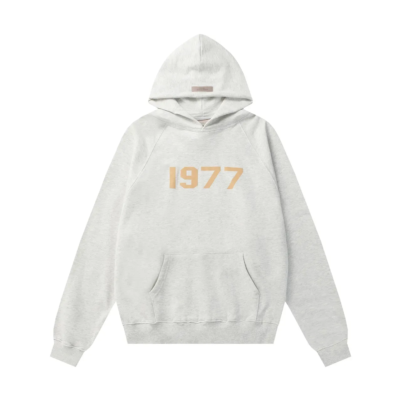 Black Gold Oversized Fit Raglan Sleeves Hoodie 14