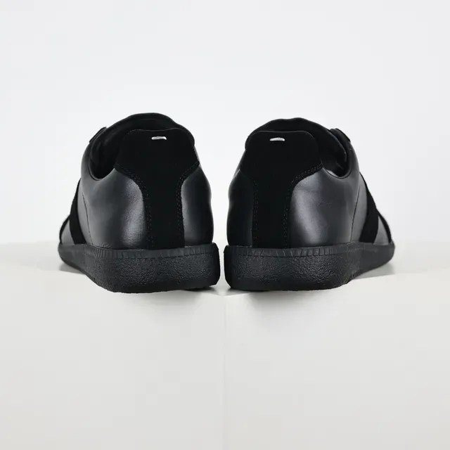 Black Suede and Leather Panel Lifestyle Sneakers 8