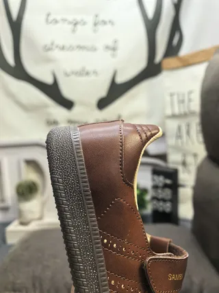 Black Tan-Lined Perforated T-Strap Mary Jane Shoes 13