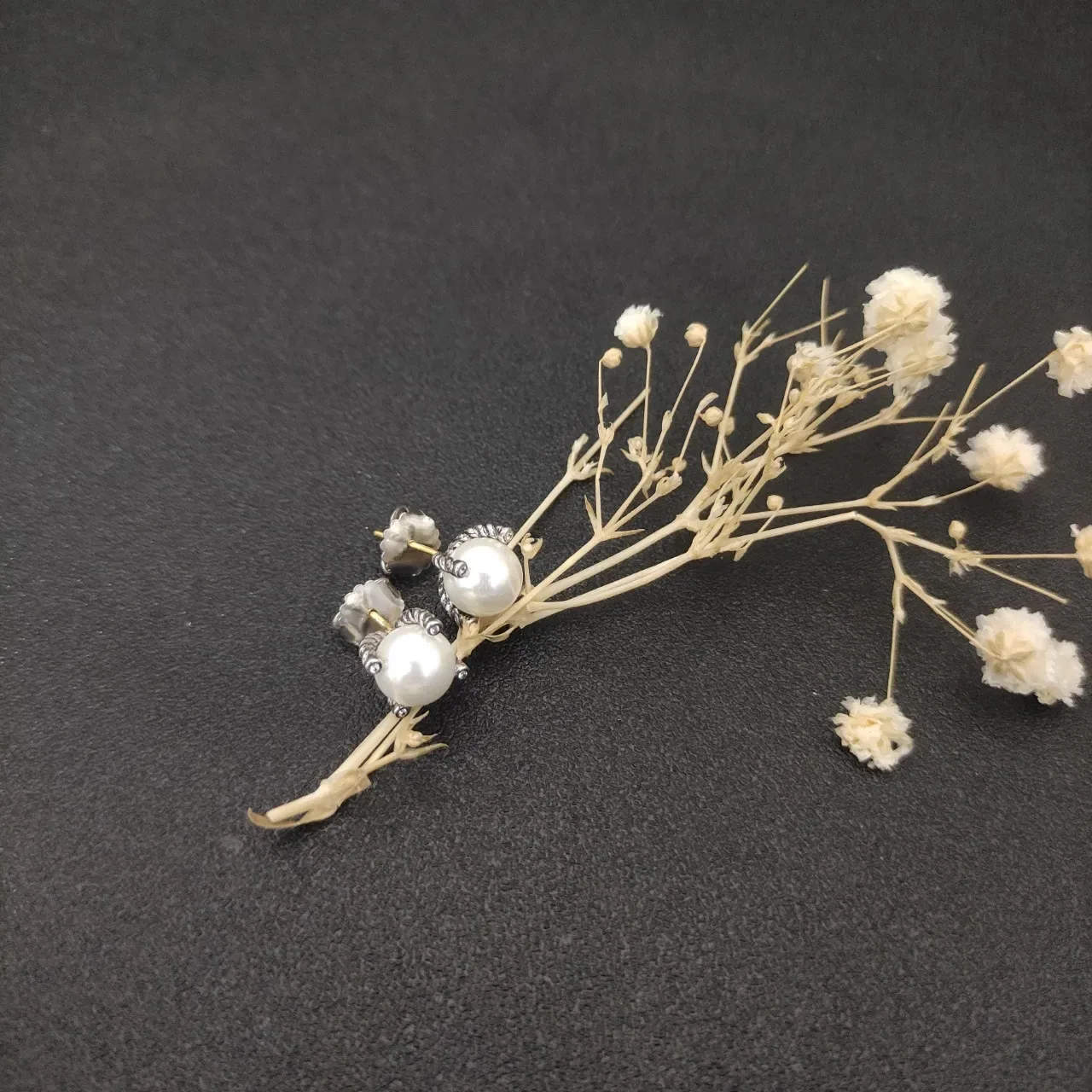 David Yurman Cable Collection Pearl Stud Earrings 6