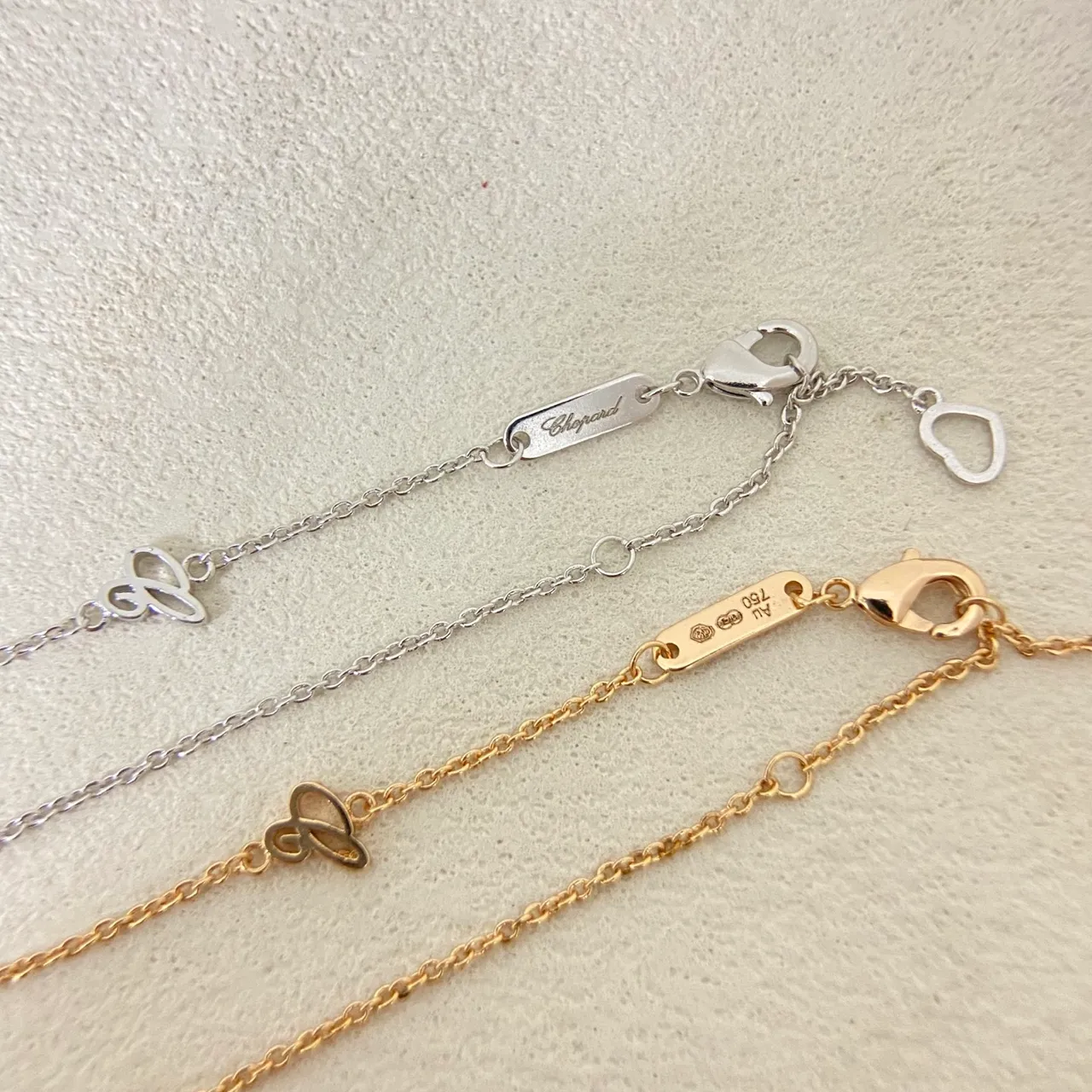 Dual-Tone Floral Ruby and Pavé Pendant Necklaces 3
