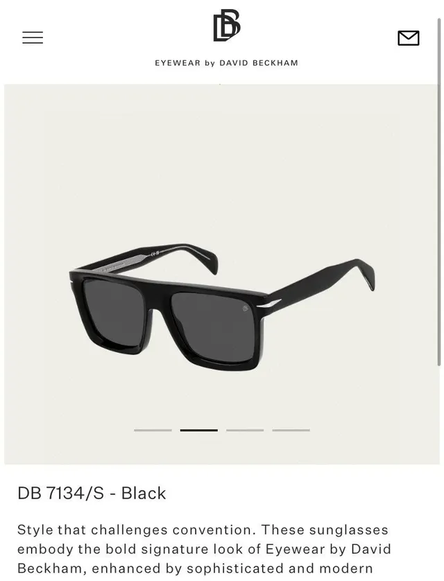 Óculos de David Beckham DB 7134/S Preto Havana Laranja Alta Contraste Óculos de Sol 8