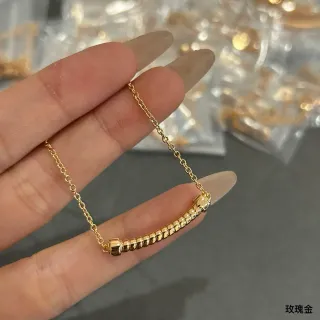 سلسلة ذهبية مقسمة شريط قلادة
