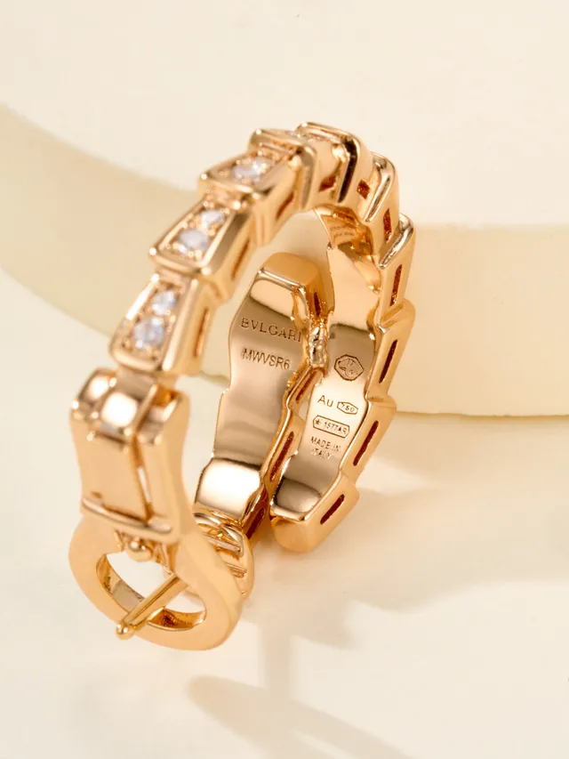 Gold Silver Geometric Segmented Hoops Pavé-Set Clear Stones Earrings 4