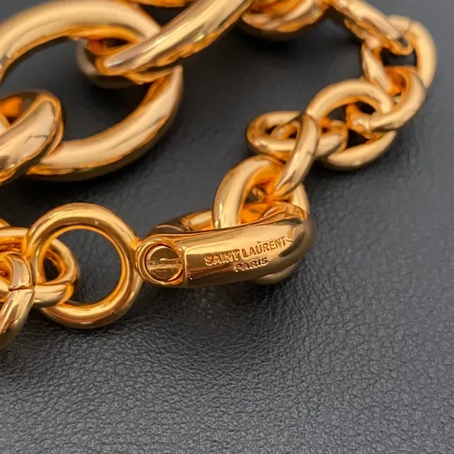 Gold-Tone Chunky Oval Link Chain Bracelet 5