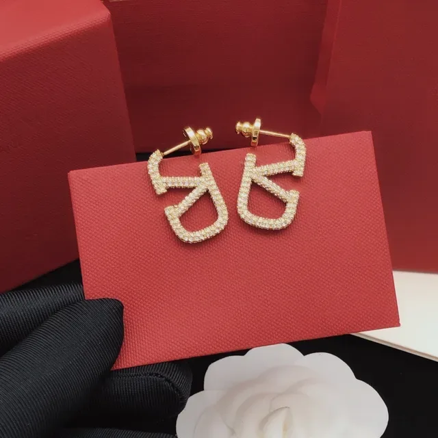 Gold-Tone Pavé-Crystal Geometric Open-Frame Stud Earrings 6