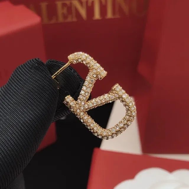 Gold-Tone Pavé-Crystal Geometric Open-Frame Stud Earrings 7