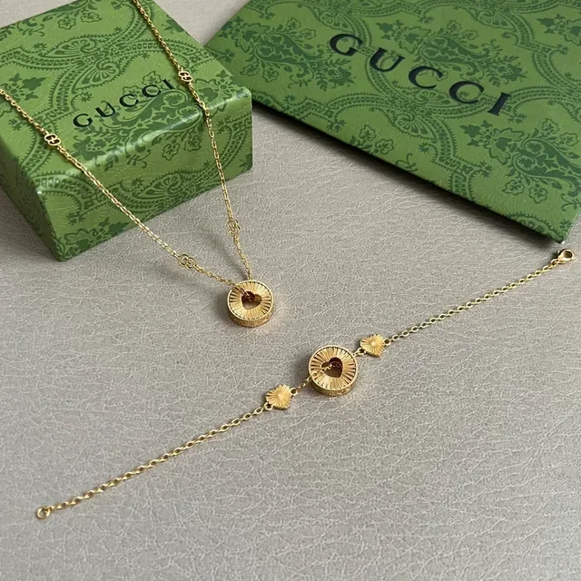 Gold-Tone Sunburst Pendant Necklace 6
