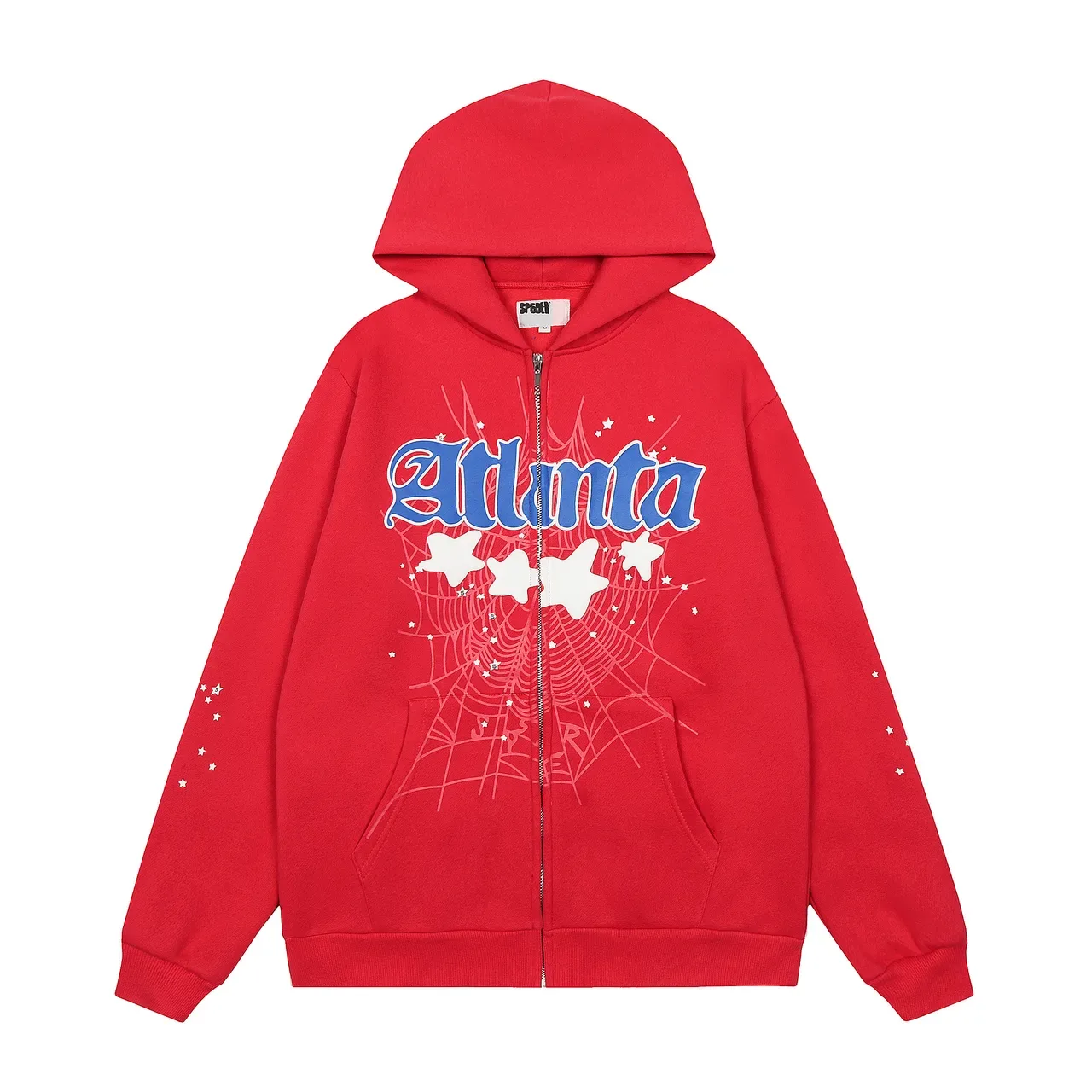 Graphic-Print Zip-Front Hoodie and Wide-Leg Sweatpants Tracksuit 5