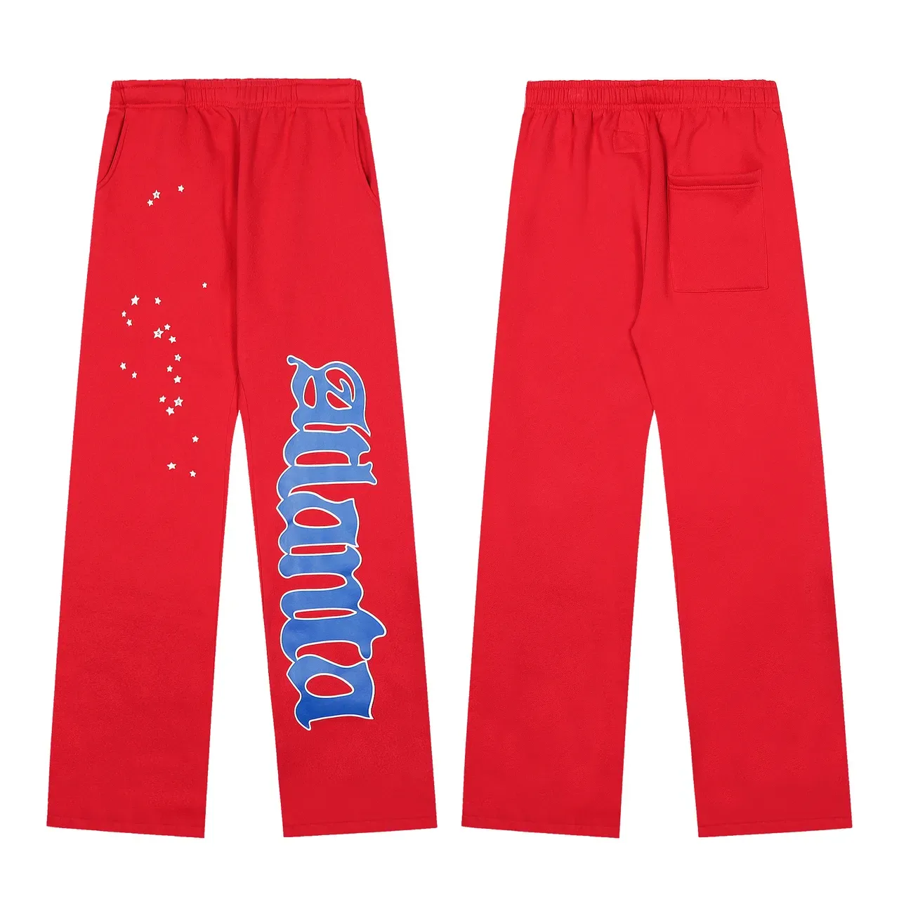 Graphic-Print Zip-Front Hoodie and Wide-Leg Sweatpants Tracksuit 7